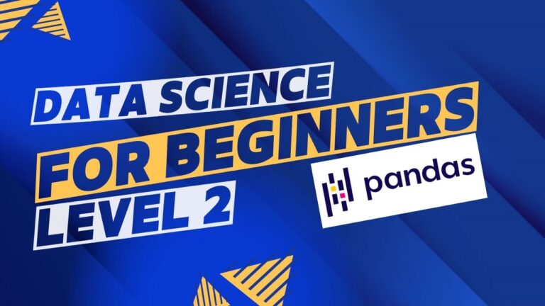 Data Science for Beginners – Level 2
